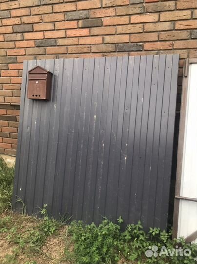 Ворота распашные бу