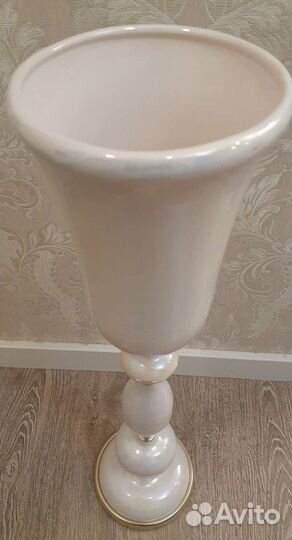 Ваза для цветов. Высокая,напольная. СССР. Винтаж