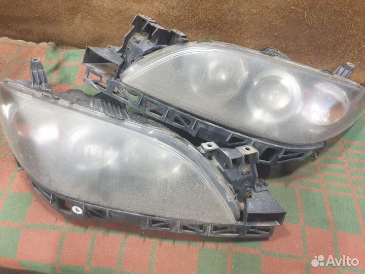 Фары mazda 3 бк седан