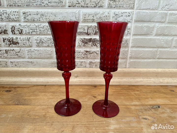 Бокалы фужеры для шампанского вина