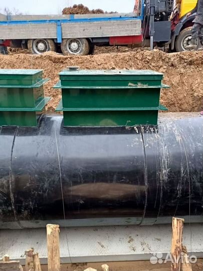 Установка септика под ключ