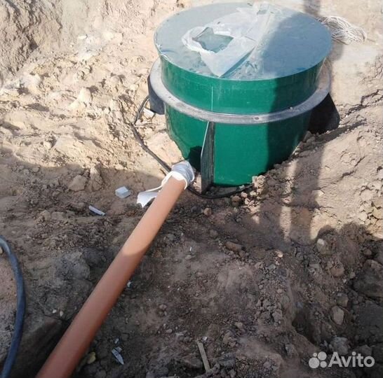 Установка септика под ключ