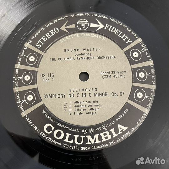 Bruno Walter - Beethoven symphonia 5 / Shubert