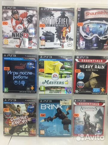 Игры для приставок ps3