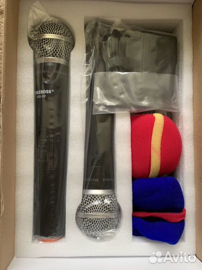 Беспроводные микрофоны freeboss 8 штук