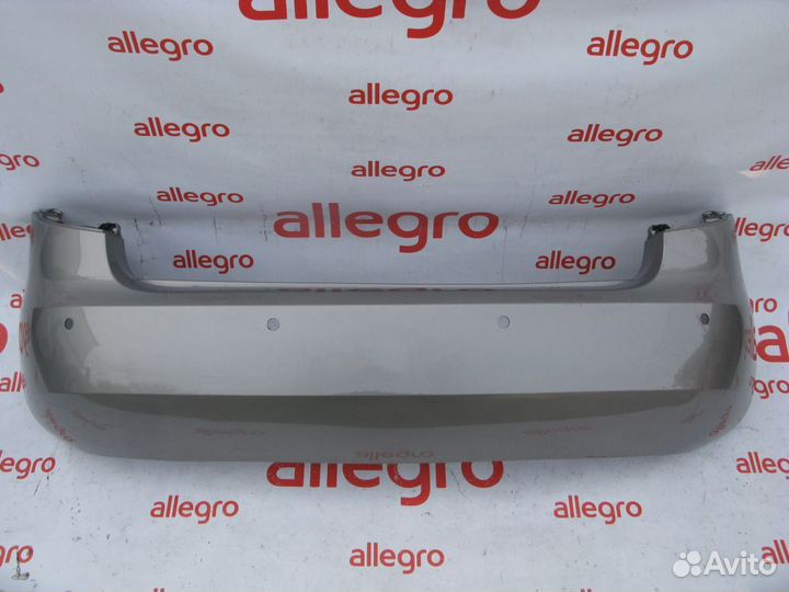 Skoda fabia бампер задний 2007+