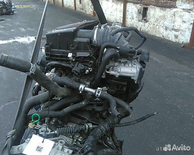 Двигатель в сборе двс toyota passo M700A 1KR-FE 20