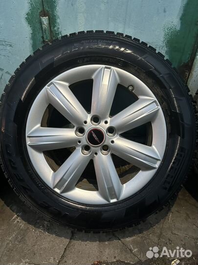 Зимние колеса на mini cooper r17