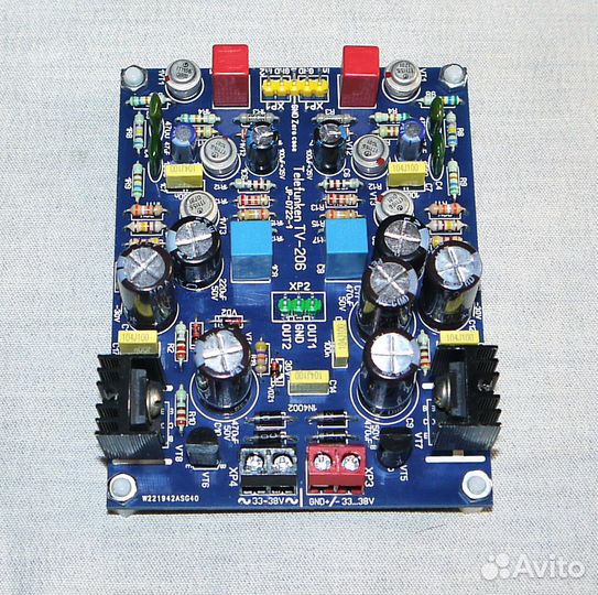 MM Фонокорректор GE транзисторах Telefunken TV-206