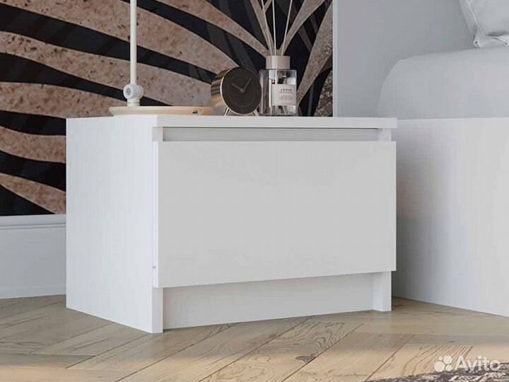 Тумба прикроватная белая в наличии