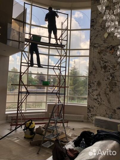 Клининг, уборка после ремонта, мытьё окон