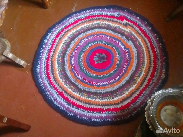 Ковры вязанные крупные