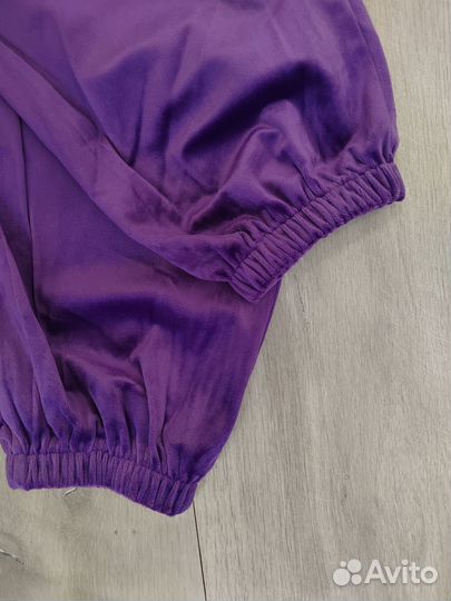 Велюровый спортивный костюм женский 44