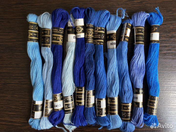 Нитки мулине пнк им. Кирова