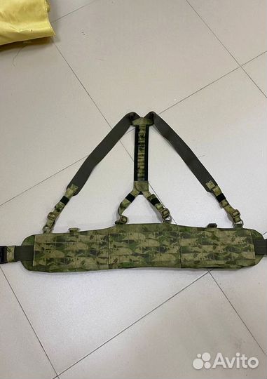 Боевой пояс с баллистической защитой и лямками Бр1