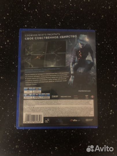 Игра Murdered Soul Suspect PS4