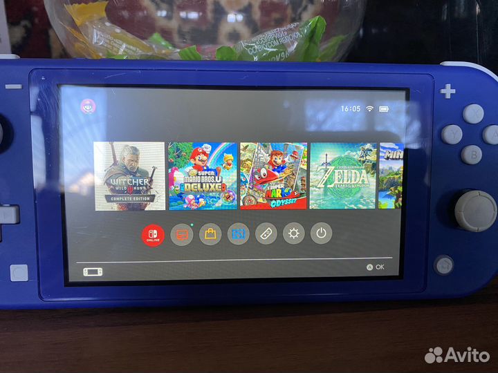 Прошитый Nintendo Swith Lite 128GB