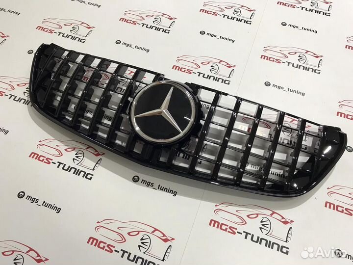 Решетка Mercedes V-Class GT 14-19 Дистроник