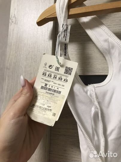 Женское боди pull&bear