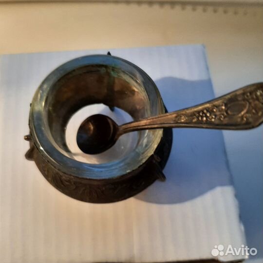 Солонка мельхиор СССР