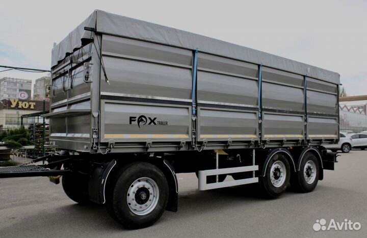 Прицеп зерновоз FOX Trailer Зерновоз-бортовой 3 оси, 2024