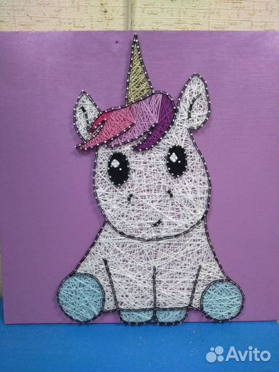 Картины string art на заказ