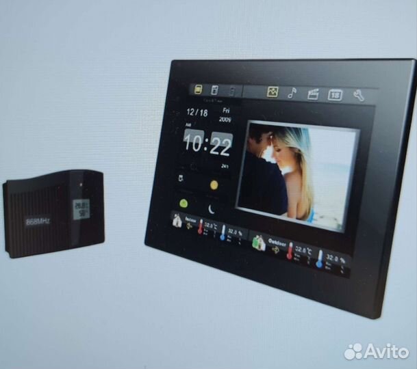 Фоторамка Digma pfws-807 Black 2Gb