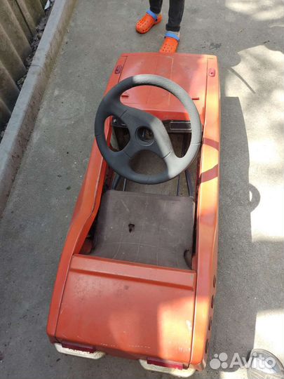 Машина детская педальная радуга СССР