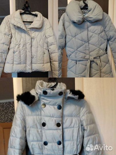 Пуховики зимние XS, S