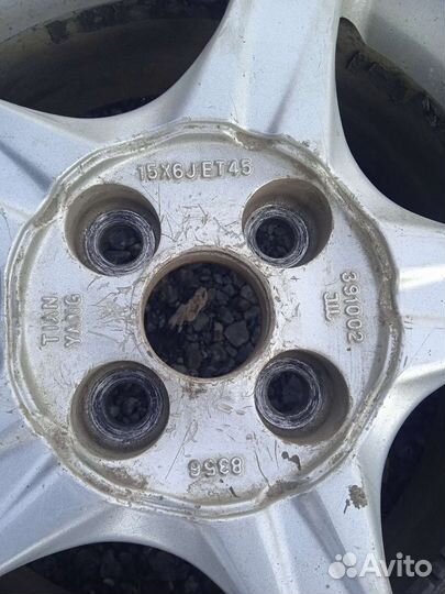 Литые диски r15 4x100