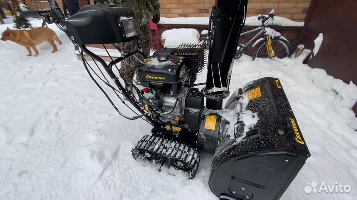 Снегоуборщик Champion STT 1170E. Трейд-ин 11 лс