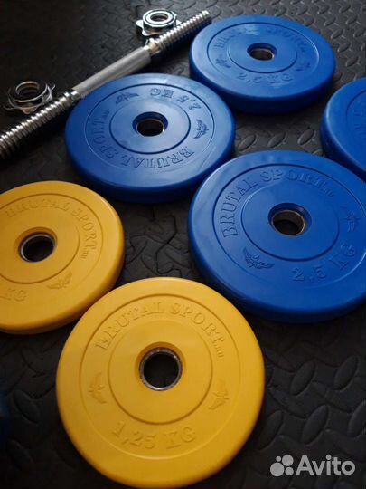 Гантели разборные Brutal Sport 28кг