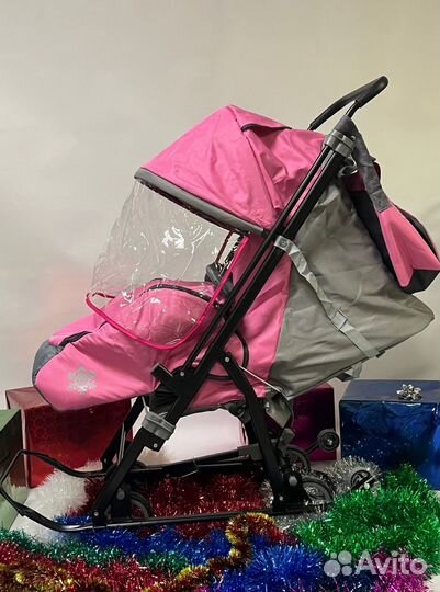 Санки-коляска Galaxy GK-3-4