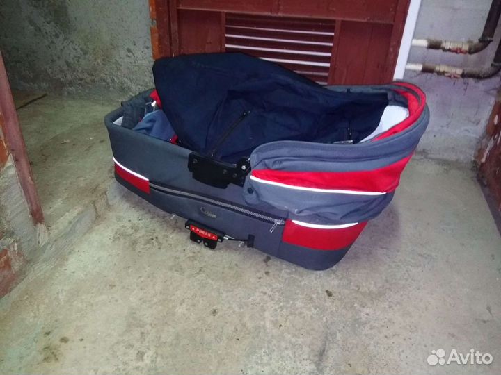 Коляска зимняя Emmaljunga Nitro City Korg 2в1