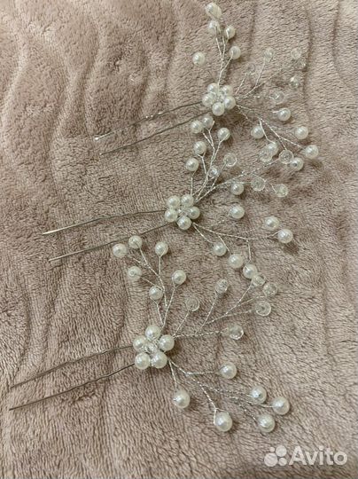 Украшение для волос (невидимки, шпильки, «пучок»)