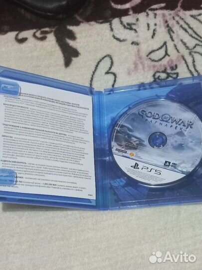 Диски на ps5 God of war Ragnarok