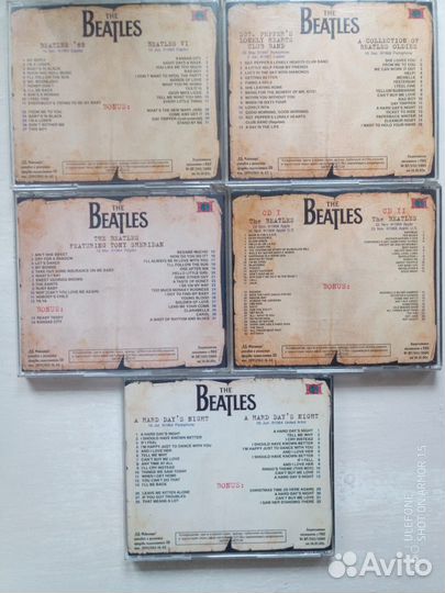 Коллекция юбилейного выпуска CD THE Beatles