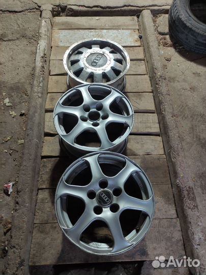 Литые диски r15 на audi 80