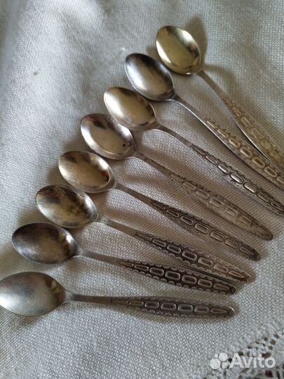 Чайные ложки мельхиор