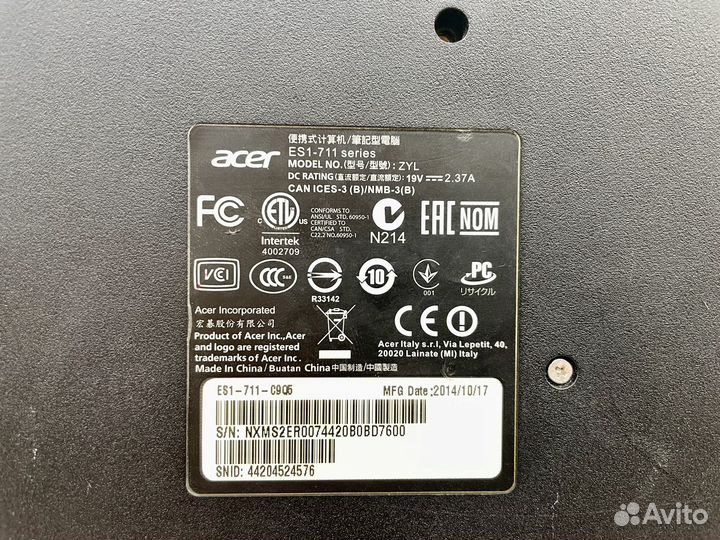 Ноутбук с Огромный экраном 17.3/новый SSD