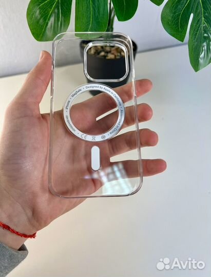 Чехол на iPhone magsafe clear case с анимацией
