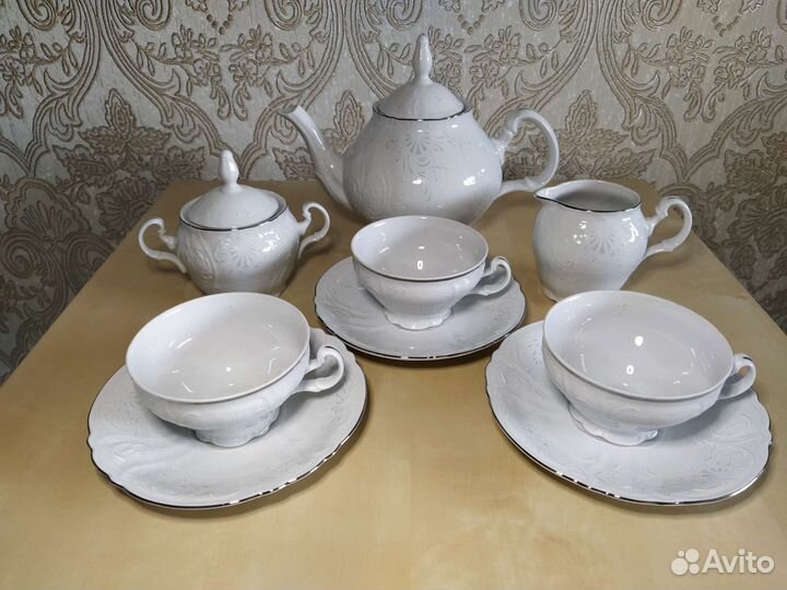 Чайный сервиз Bernadotte Чехия 12 персон новый