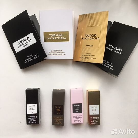 Пробники ниша. Часть1. Tom Ford, Chanel
