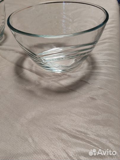 Салатница стеклянная