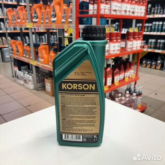 Korson 5W-30 full synthetic A3/B4