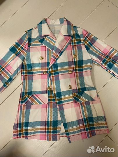 Пиджак размер 46 женский тонкий без подклада