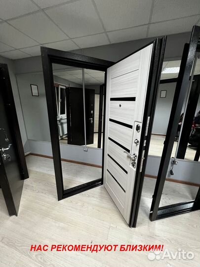 Толстая дверь входная с шумоизоляцией