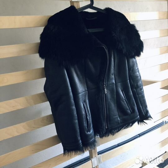 Дубленка натуральная кожа и мех