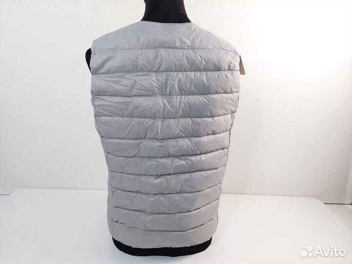 Жилет легкий пуховый XL серый
