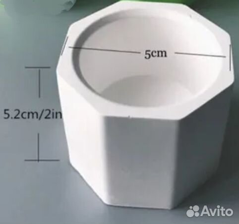 Горшок для цветов или свеч маленький 5см*5.2см